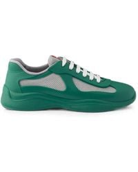 Prada - America's Cup Soft Rubber And Bike Fabric Sneakers - Lyst