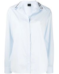 Pinko - Embellished Collar Shirt - Lyst