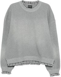 MADFRENZY - Sweat À Finitions À Carreaux Vichy - Lyst