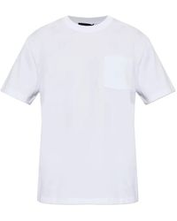 DSquared² - Logo-Print Chest-Pocket T-Shirt - Lyst