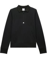 Courreges - Polo Con Zip - Lyst