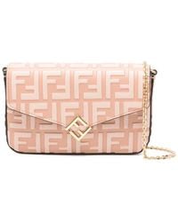 Fendi - Ff Diamonds Cross Body Bag - Lyst