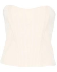 Raquel Diniz - Elena Strapless Boned Corset Top - Lyst
