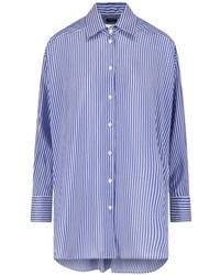 Kiton - Overhemd Met Geborduurd Logo - Lyst