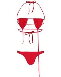 Amir Slama - Bikini À Liens Noués - Lyst