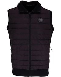 Canada Goose - Gilet Trapuntato Con Applicazione - Lyst