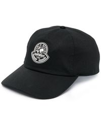Moncler - Baseballkappe Mit Logo-Print - Lyst
