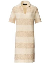 Fabiana Filippi - Striped Collared Dress - Lyst