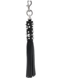 Versace - Studded Tassel Keychain - Lyst