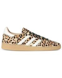 adidas - Handball Spezial Leopard-Print Sneakers - Lyst