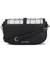 Karl Lagerfeld - Borsa A Spalla K/Autograph Bouclé - Lyst