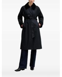 Barbour - Reagan Corduroy-Trims Trench Coat - Lyst