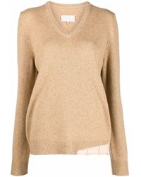 Maison Margiela - V-neck Sweater - Lyst