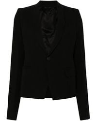 Rick Owens - Grain De Poudre Blazer - Lyst