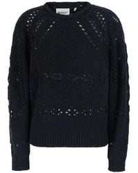Isabel Marant - Pull Luce En Maille À Relief Et Finitions En Pointelle - Lyst