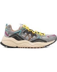 Flower Mountain - Yamabushi Panelled Suede Sneakers - Lyst