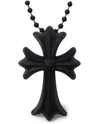Chrome Hearts - Collier En Maille Boule À Pendentif Croix - Lyst