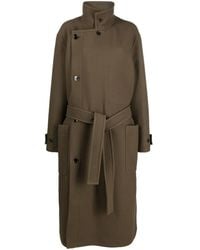 Lemaire - ベルテッド コート - Lyst