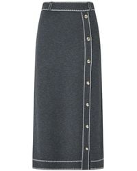 Liu Jo - Midi Skirt - Lyst