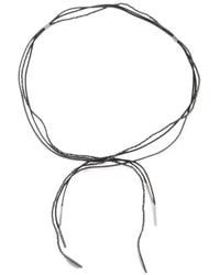 Antonelli - Skye Bead-Embellished Self-Tie Belt - Lyst