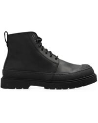 Birkenstock - Prescott Lace Up Biker Boots - Lyst
