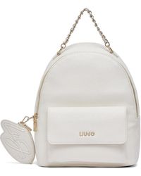 Liu Jo - Mochila Con Placa Del Logo - Lyst