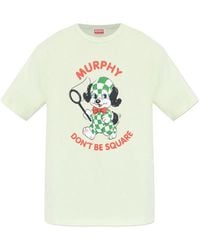 KENZO - Graphic-Print T-Shirt - Lyst