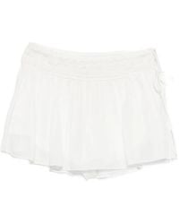 Posse - Danielle Skort Met Kanten Afwerking - Lyst