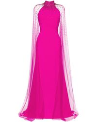 Jenny Packham - Limelight Crystal-embellished Gown - Lyst