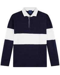 Paul & Shark - Stripe-Detail Polo Shirt - Lyst