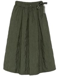 Weekend by Maxmara - Maxi-Rok Met Gekreukt Effect - Lyst