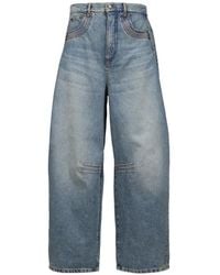 Egonlab - Whiskering-Effect Jeans - Lyst
