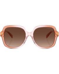 COACH - Ombré-effect Oversize-frame Sunglasses - Lyst