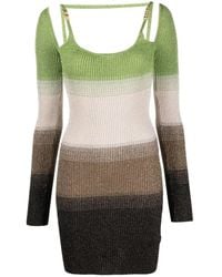 Gcds - Gestreepte Mini-Jurk - Lyst