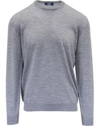 Fedeli - Maglione Girocollo A Maniche Lunghe - Lyst