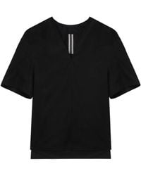 Rick Owens - Relaxed Fit Short Sleeve T-Shirt - Lyst