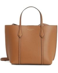 Tory Burch - Kleine Perry Leren Shopper - Lyst
