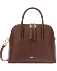 Furla - Sac À Main S Atmosfera Dome En Cuir - Lyst