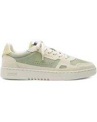 Axel Arigato - Perforated Panelled Leather Low-Top Sneakers - Lyst