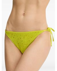Guess - Bas De Bikini À Ornements En Cristal - Lyst