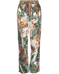 CAMILLA - Pantalon Sarouel À Imprimé Tiger Trap - Lyst
