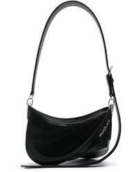 Mugler - Bolso de hombro Spiral Curve 01 con relieve - Lyst
