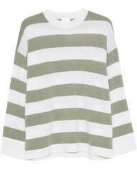 Allude - Pull À Rayures Horizontales - Lyst