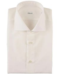 Fray - Spread-Collar Button-Up Shirt - Lyst