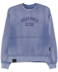 Izzue - Sweatshirt Mit Logo-Print - Lyst