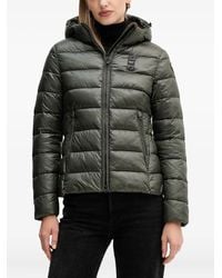 Blauer - Hooded-Neckline Padded Jacket - Lyst