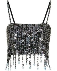 Pinko - Top de tirantes con lentejuelas - Lyst