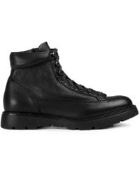 Doucal's - Lace-Up Calf Leather Ankle Boots - Lyst