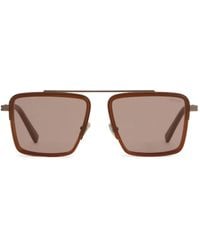ZEGNA - Square-Frame Sunglasses - Lyst