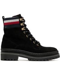 tommy hilfiger shoes womens boots